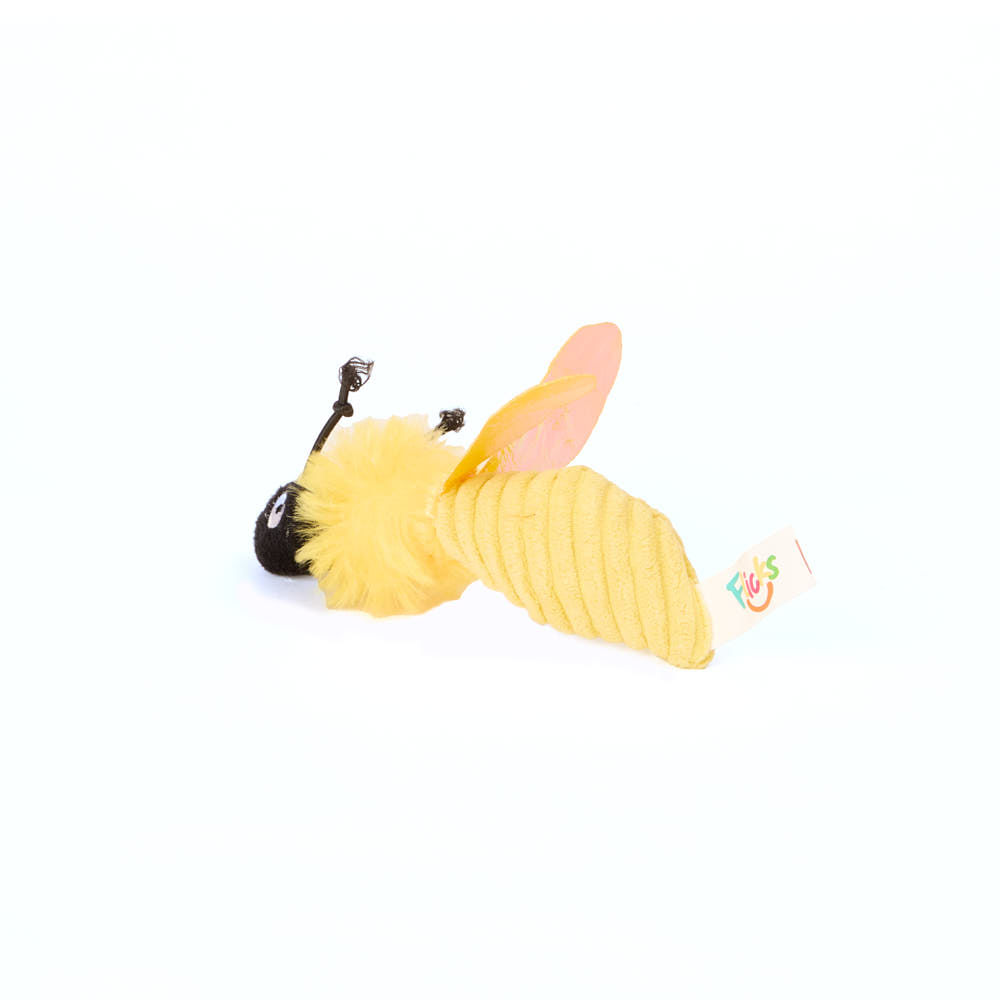 Brinquedo Pelúcia Abelha com Catnip Flicks
