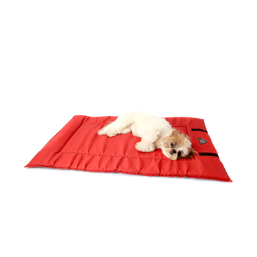 Colchonete-para-Viagem-Bichinho-Chic-Vermelho-pet-deitado-1