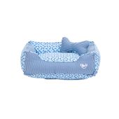 Cama Flicks Ossinho Azul para Cães e Gatos