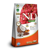Ração N&D Quinoa Gatos Adultos Skin & Coat Peixe
