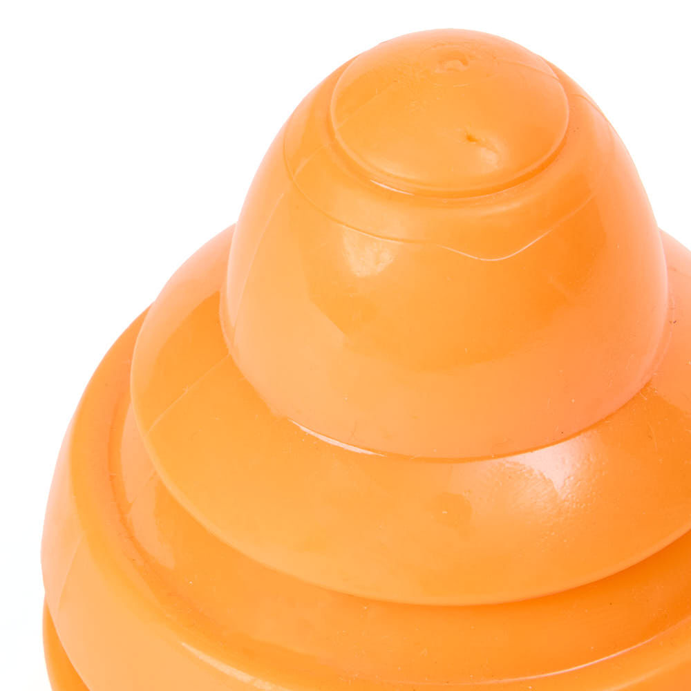 Brinquedo Cone Borracha Flicks Laranja