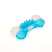 Brinquedo Mordedor Ossinho Flicks Azul