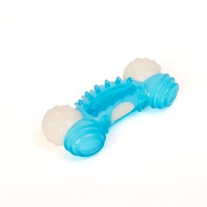 Brinquedo Mordedor Ossinho Flicks Azul - Único