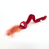Brinquedo Pelúcia Cobra com Catnip Flicks