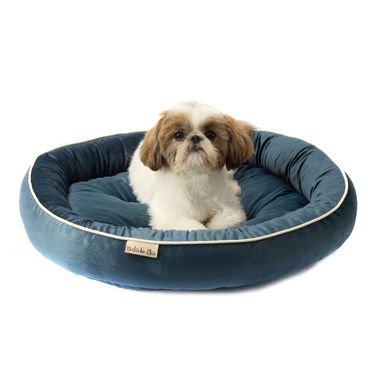 Cama-Austria-Bichinho-Chic-Azul-com-cachorro