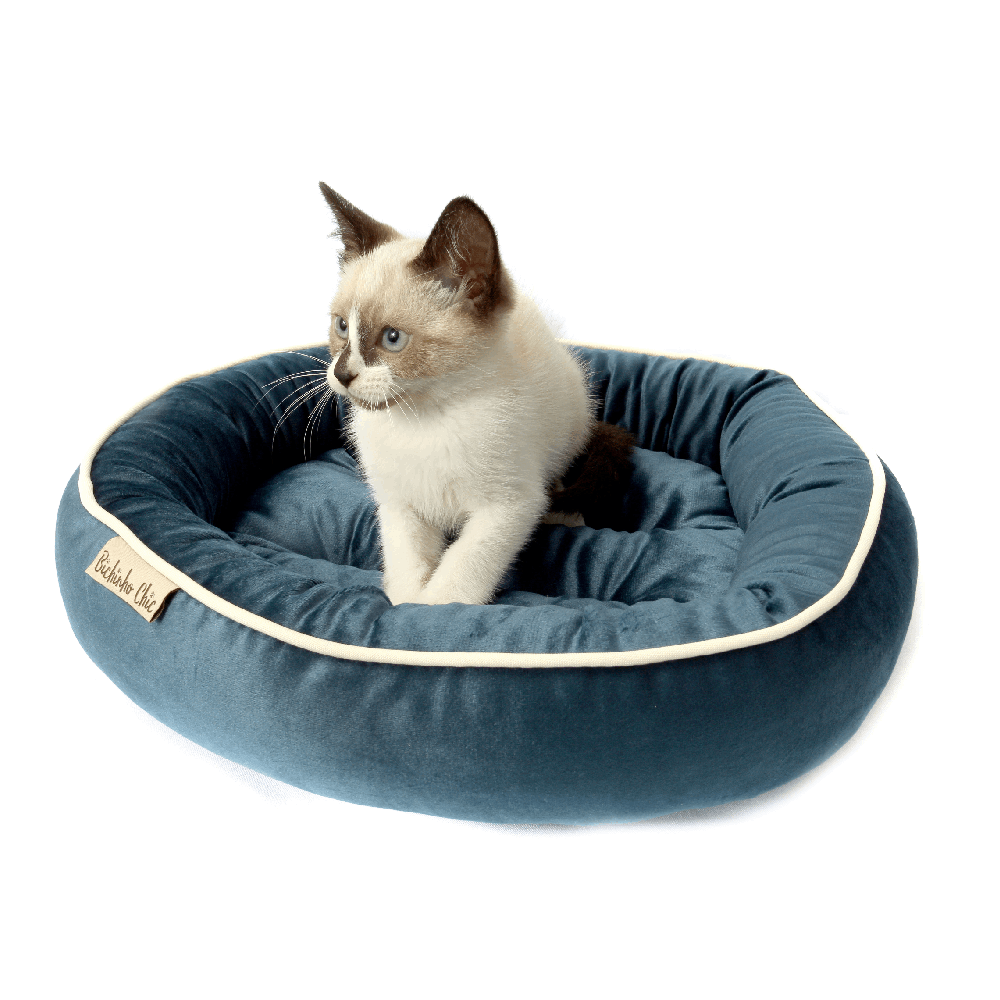Cama Áustria Bichinho Chic Azul