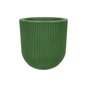 Vaso SP27 Fosco 29 x 29cm com Prato Verde Vasart