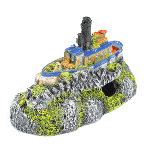 Enfeite para Aquário Saveiro Aquária - Único