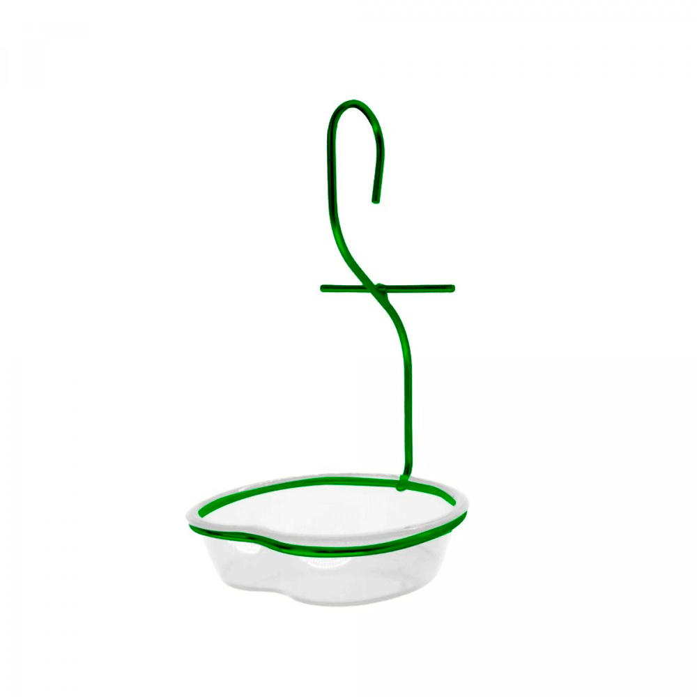 Comedouro Livre Birds Wire Compacto Verde