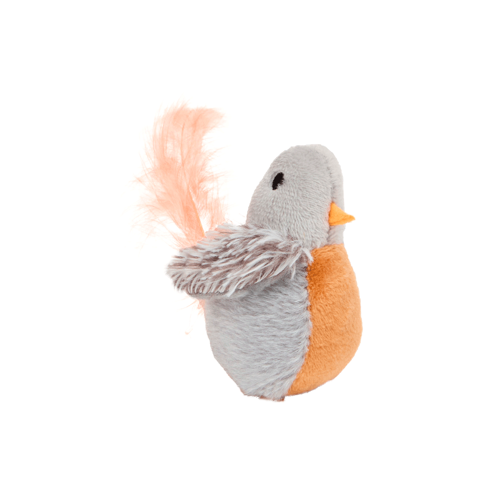 Brinquedo Pelúcia Pássaro com Catnip Flicks