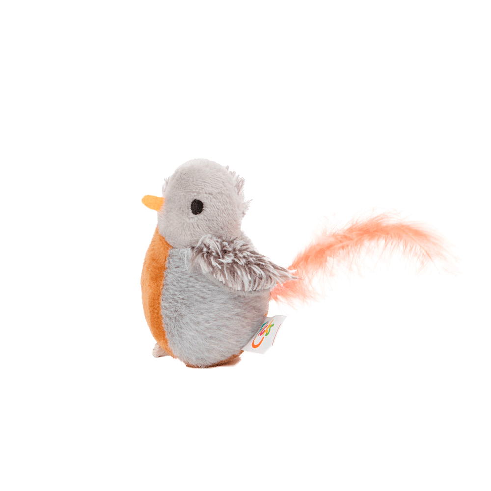 Brinquedo Pelúcia Pássaro com Catnip Flicks