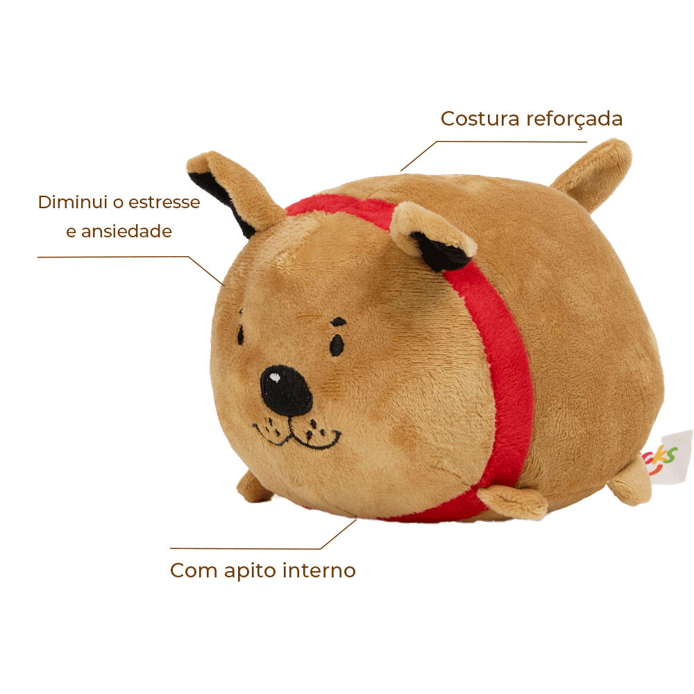 Brinquedo Pelúcia Mongrel Coleção Raças Flicks