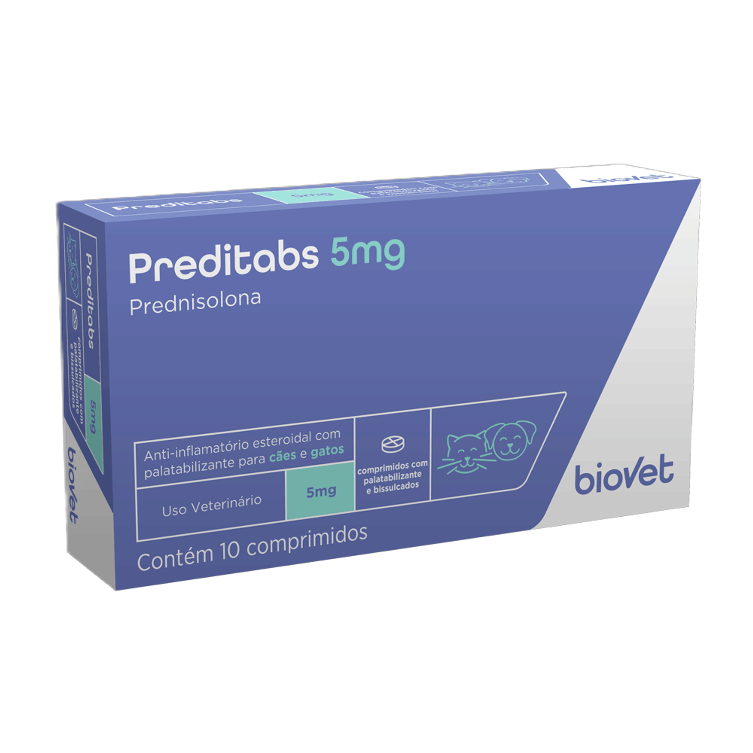 Preditabs-5-mg-Anti-inflamatorio-para-Caes-e-Gatos