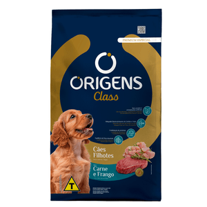 Ração Origens Class Cães Filhotes Carne e Frango