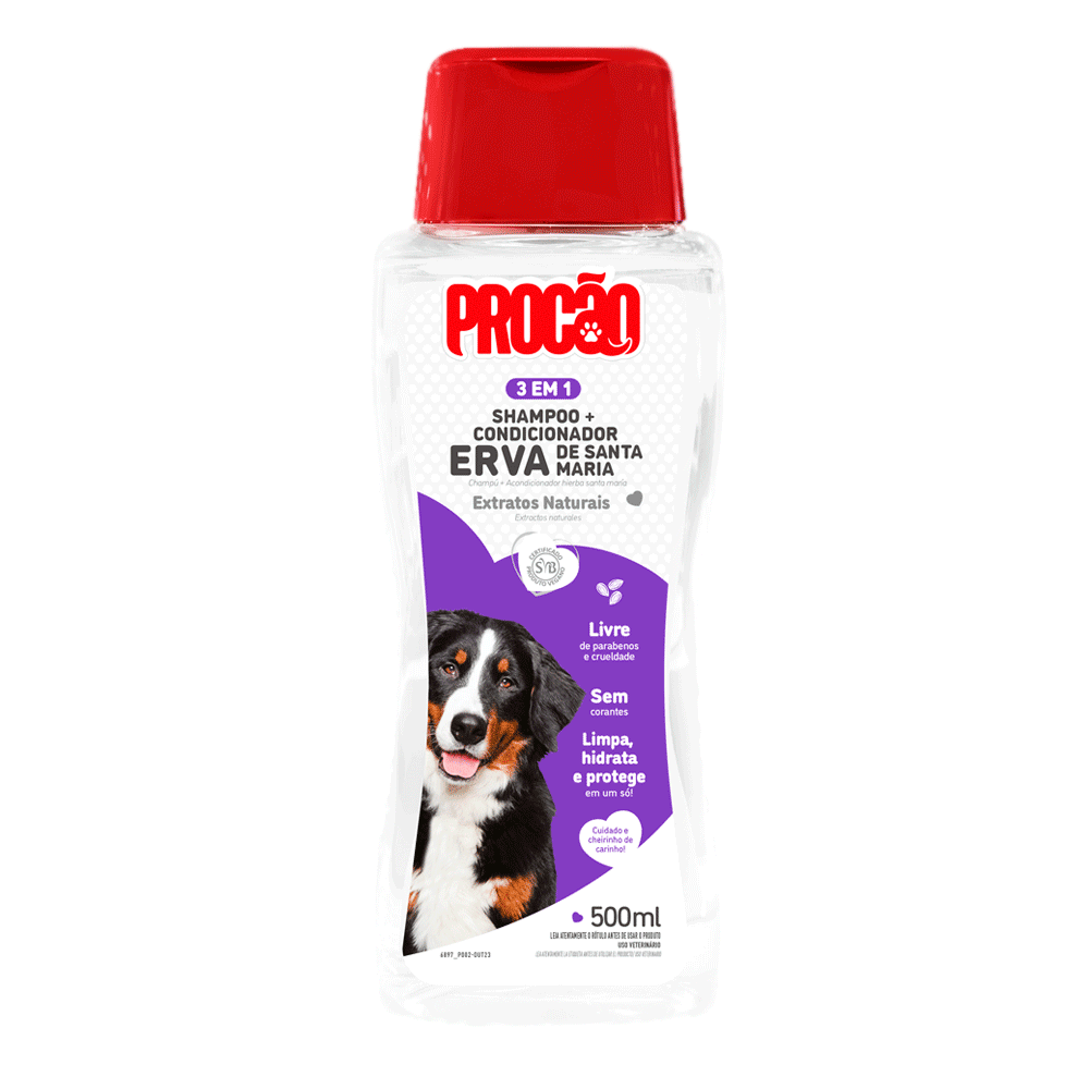 Shampoo e Condicionador Erva de Santa Maria Procão