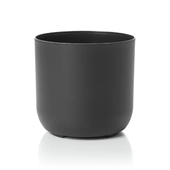 Cachepô Due Vasos Raiz Preto Fosco