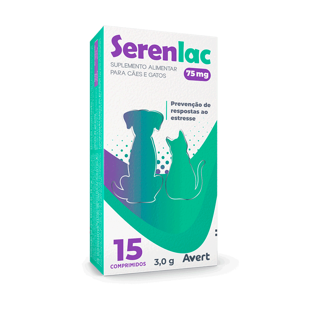 Serenlac 75mg Suplemento Alimentar Avert