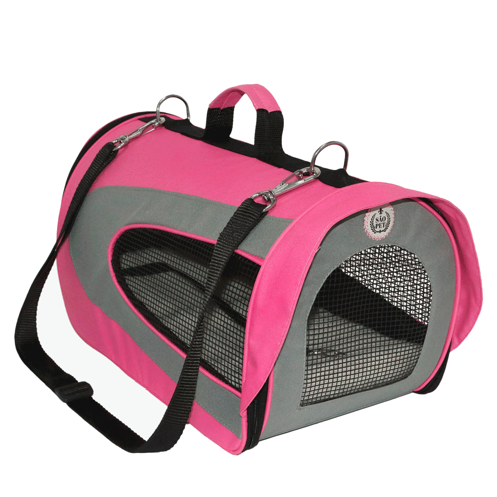 Bolsa de Transporte P-Sport Rosa São Pet