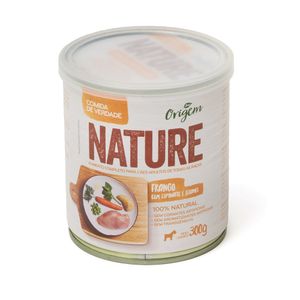 Ração Úmida para Cães Adultos Origem Nature Frango com Espinafre e Legumes - 300 g