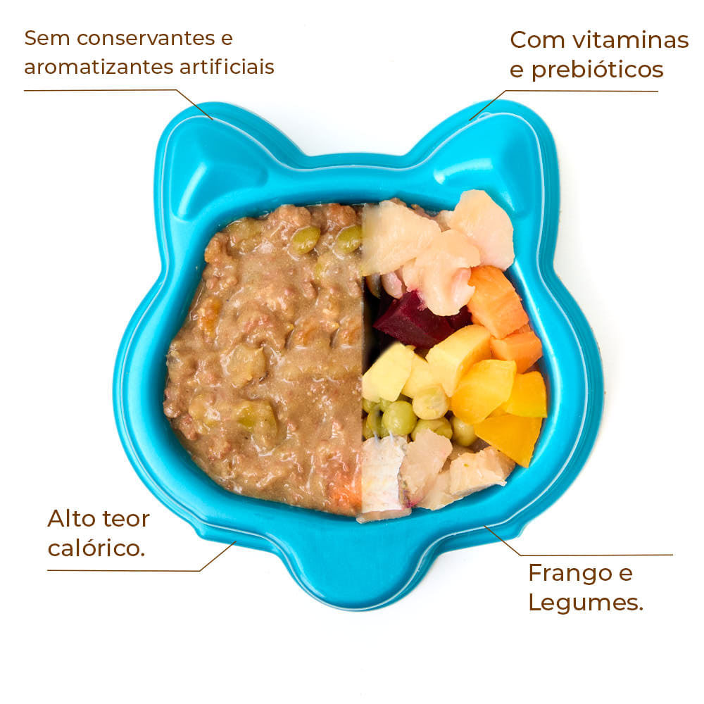 Ração Úmida Origem Nature Gatos Adultos Hipercalórica