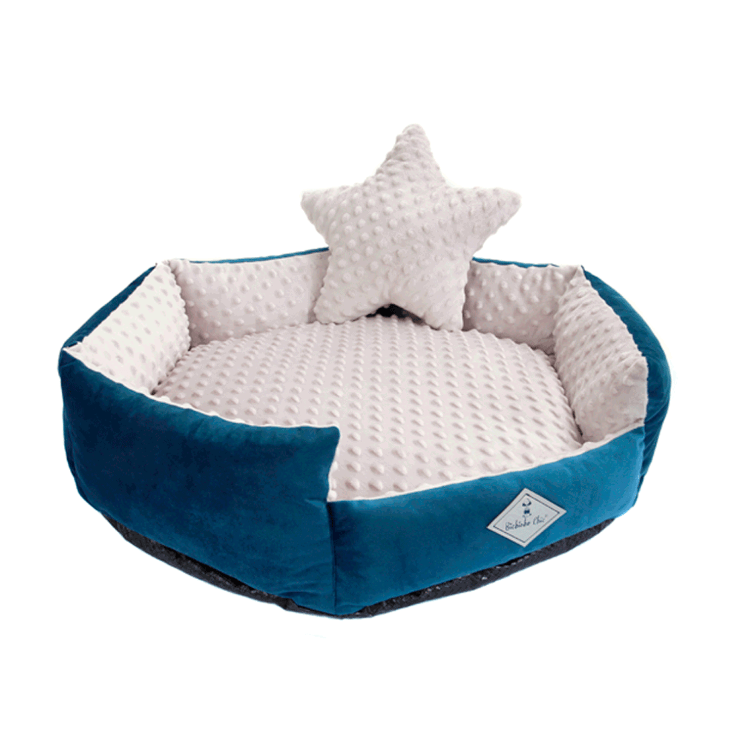 Cama-Bubble-Azul-Bichinho-Chic