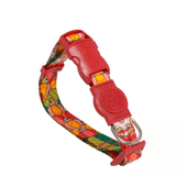 Coleira Tropical Caju São Pet Vermelha