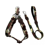 Peitoral e Guia Selva São Pet Verde