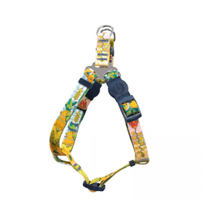 Peitoral Tropical Abacaxi São Pet Amarelo