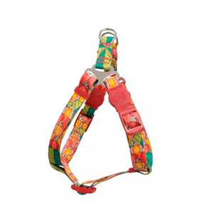 Peitoral Tropical Caju São Pet Vermelho