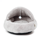 Toca Cama para Gatos Flicks Cinza