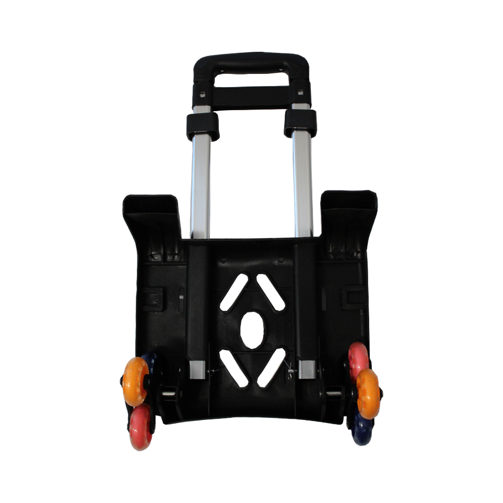 Mochila de Transporte Oxford com Suporte de Rodinhas Gomoov Preta