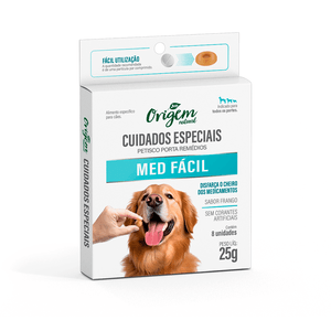 Petisco Porta-Remédios Med Fácil Origem Natural - 25 g