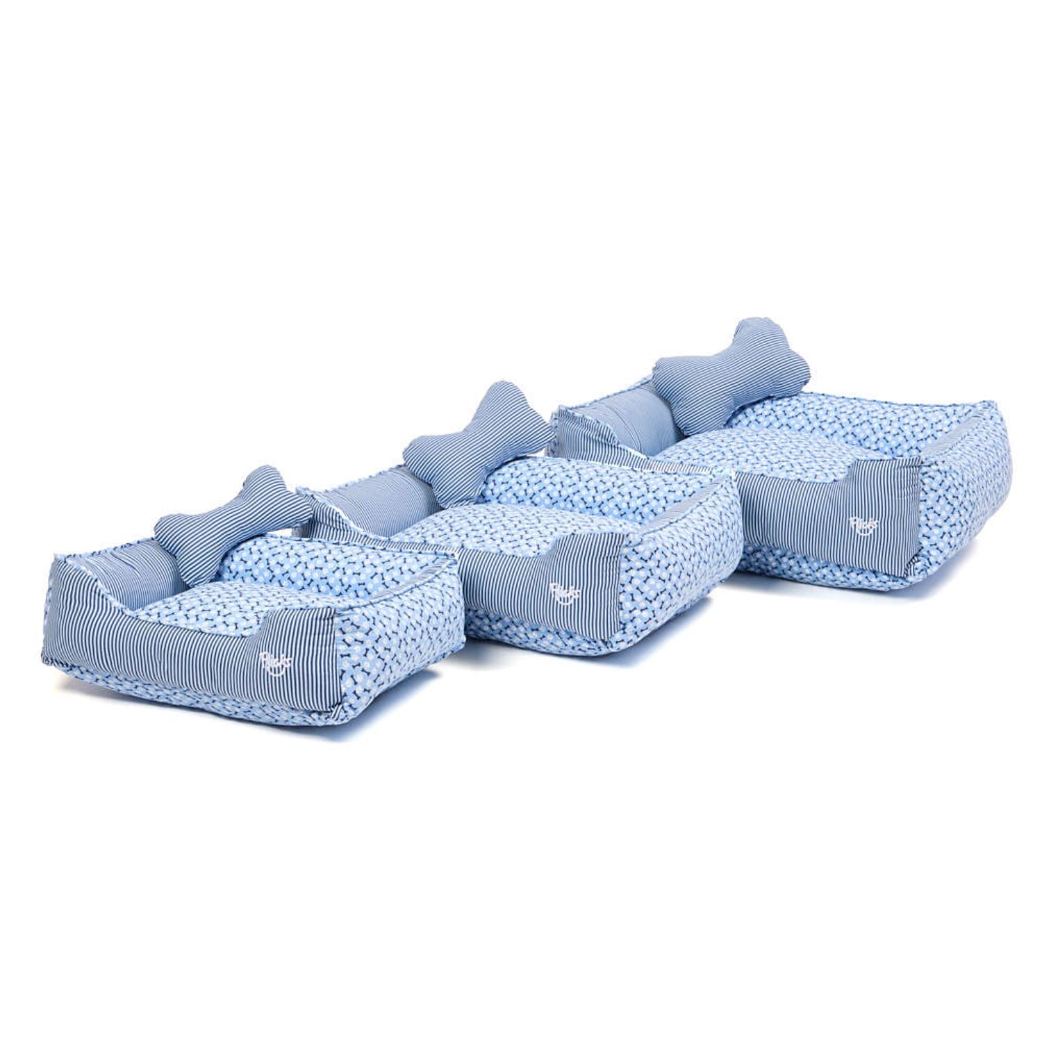 Tamanhos-da-Cama-Flicks-Ossinho-Azul-para-Caes-e-Gatos
