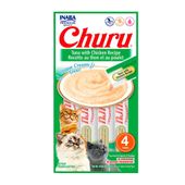 Petisco Churu Atum e Galinha para Gatos