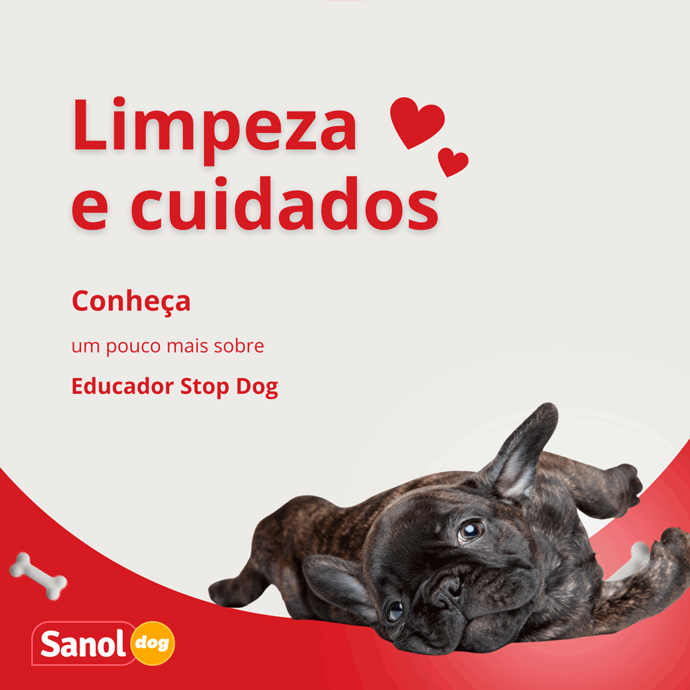 Educador Sanitário Stop Dog Sanol Dog