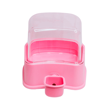 -Bebedouro-Automatico-Pelos-Longos-Petlon-Rosa-frente