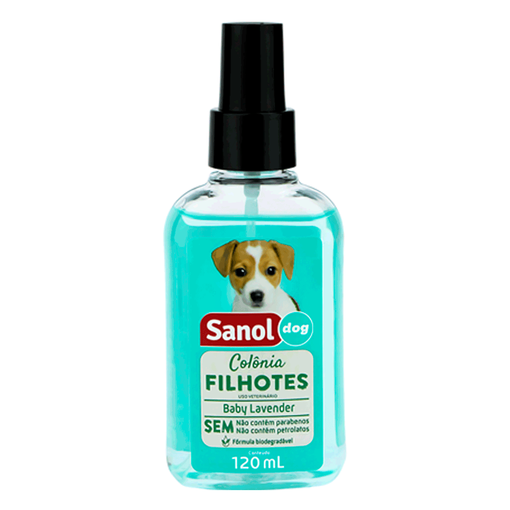 Colônia Filhote Baby Lavender Sanol Dog