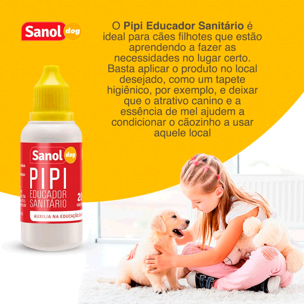 Educador Sanitário Pipi Sanol Dog