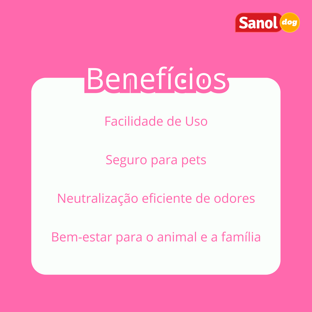 Eliminador de Odores Floral Sanol