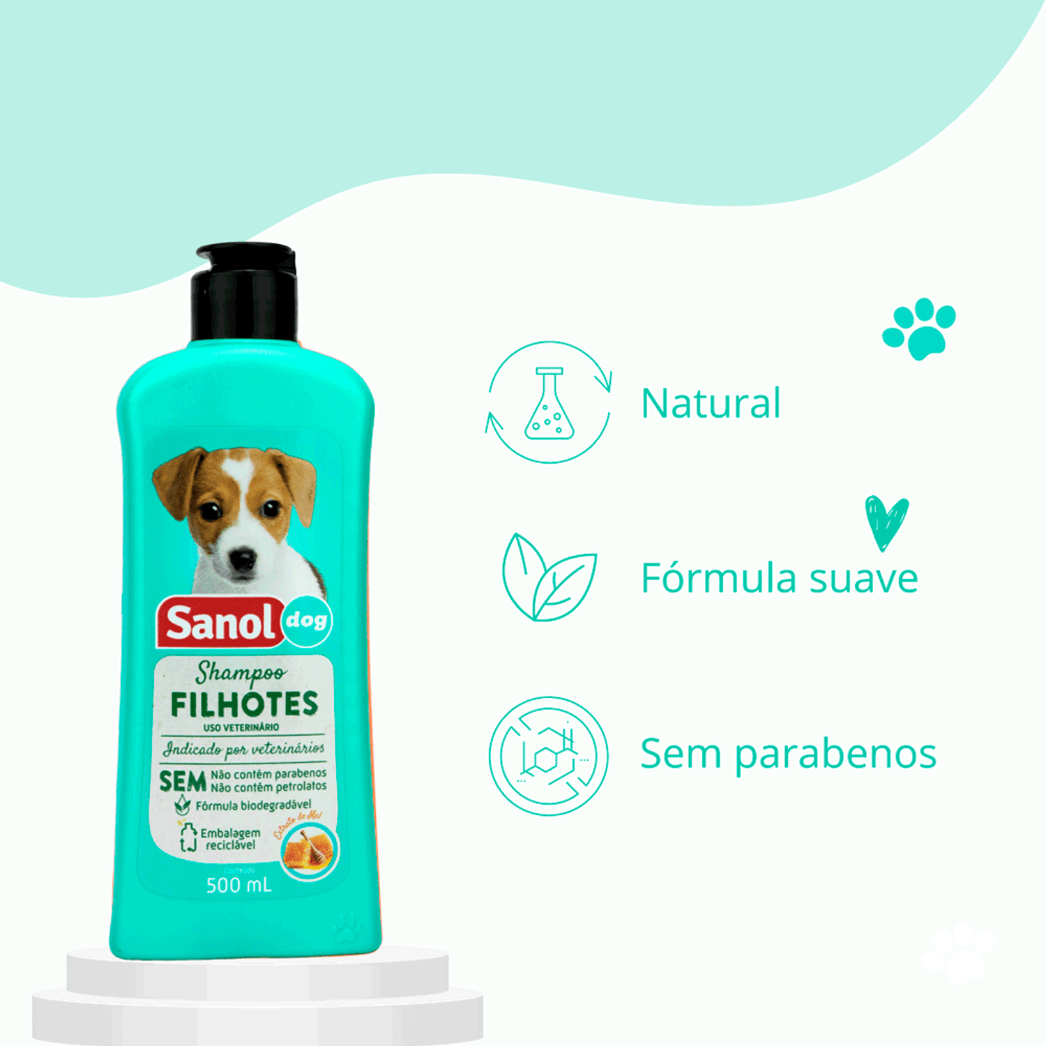 Caracteristicas-do-Shampoo-para-Caes-Filhotes-Sanol