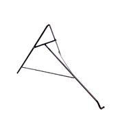 Suporte A com Reforço para Vasos Regaplan Preto