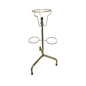 Violeteiro Pedestal para 3 Vasos Regaplan Dourado