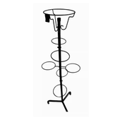 Violeteiro Pedestal para 7 Vasos Regaplan Preto