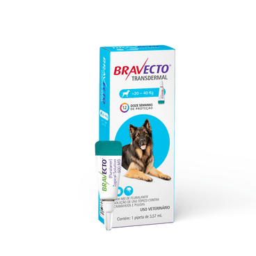 Antipulgas Bravecto Transdermal Cães contra pulgas e carrapatos | Cobasi