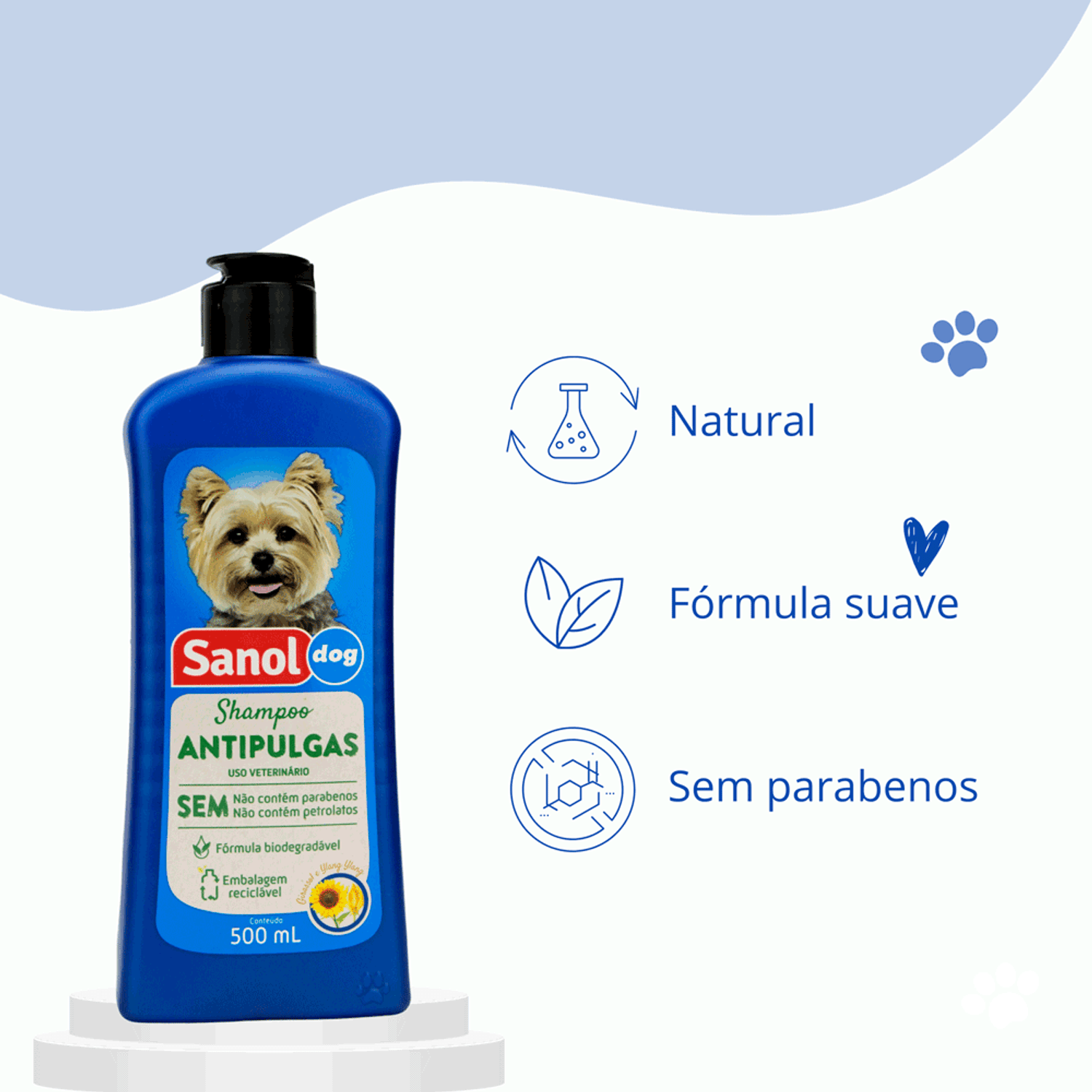 Informacoes-do-Shampoo-Antipulgas-para-Caes-Sanol
