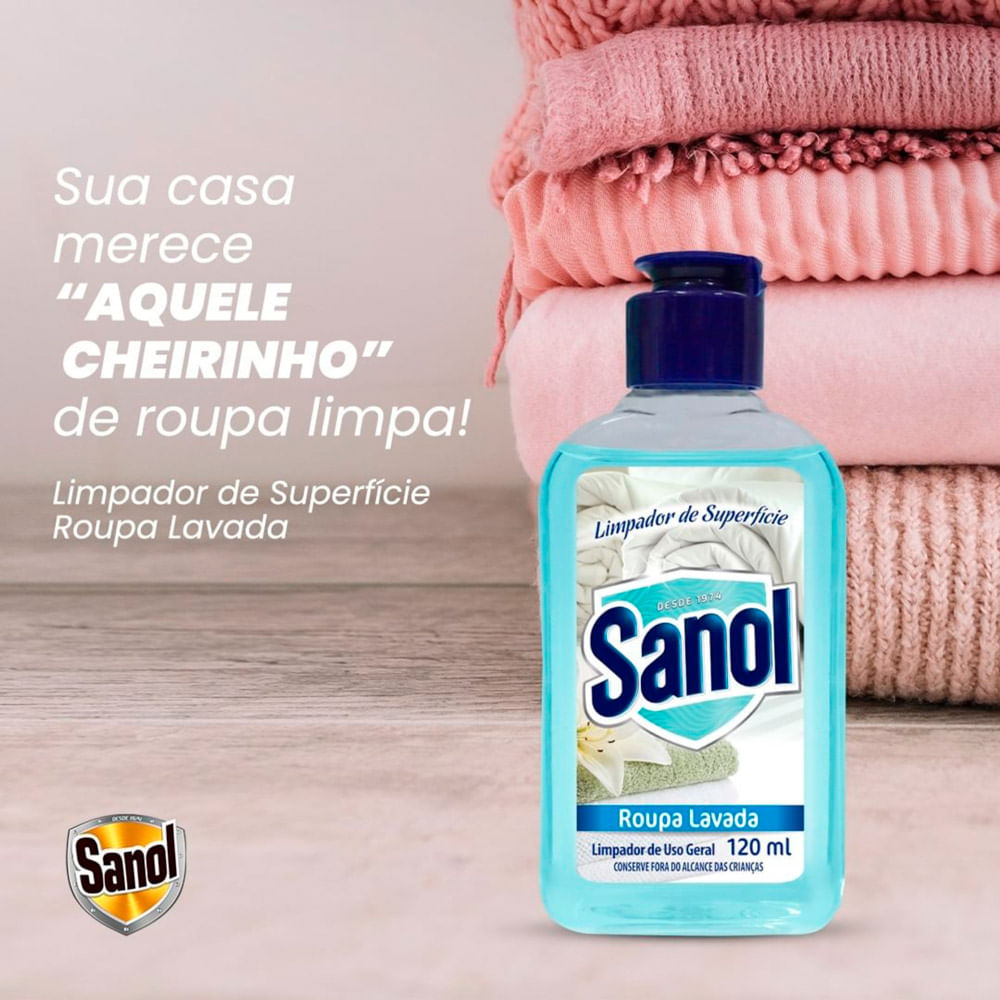 Limpador de Superfície Sanol Roupa Lavada