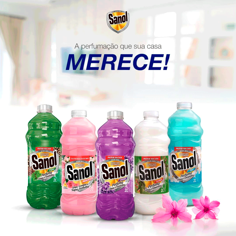 Desinfetante Bactericida Lavanda Sanol