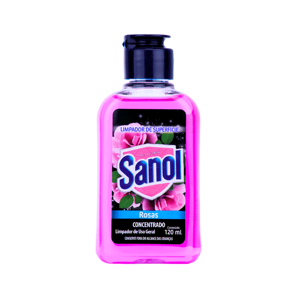 Limpador de Superfície Sanol Rosas 120 ml