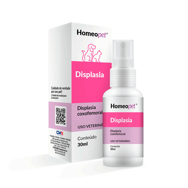 Displasia para Cães e Gatos Homeo Pet 30 ml