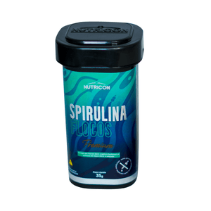 Ração Spirulina em Flocos para Peixes Nutricon - 35 g